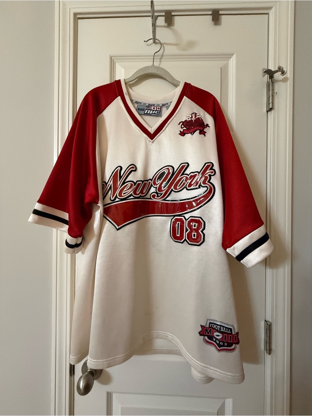 Vintage 212 NYC City Series Collection "Dirty South 08" Football Jersey Size XL